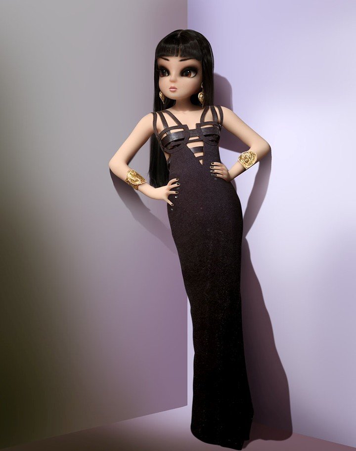 modelo virtual Noonoouri
