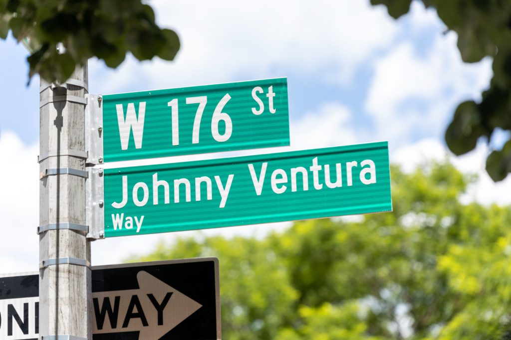 calle Johnny Ventura en Miami