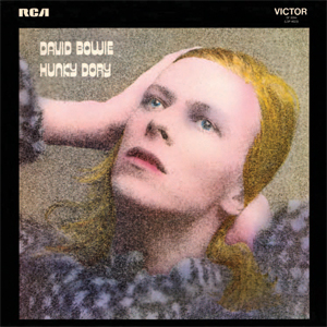 David Bowie alter egos: Hunky Dory, Ziggy Stardust,  Aladdin Sane y The Thin White Duke